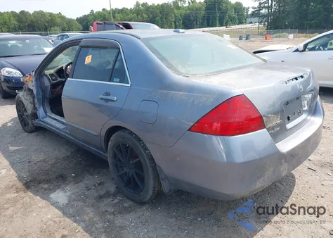 2007 Honda Accord 2.4 Ex из США, поврежденный, VIN 1HGCM56857A060423